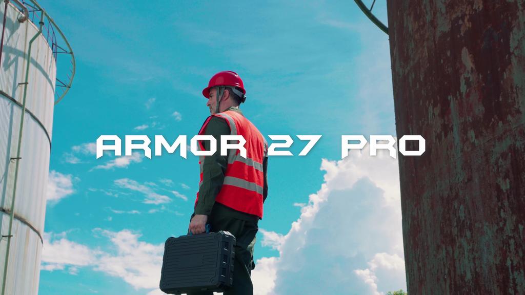 Ulefone Armor 27 Pro 5G Защищенный телефон 10600 мАч Смартфон 50 МП Камера 64 МП Ночная съемка Android 15 До 24 ГБ + 256 ГБ NFC Мобильный телефон