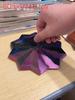 3D-печатная морковная башня, игрушка-антистресс для детской головоломки с ручкой, спиральная, настольная, в форме звезды, расширяемая, сенсорная игрушка
