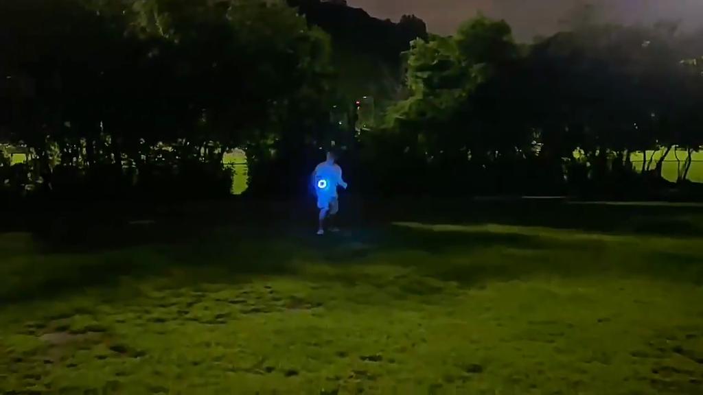 Ультраяркий летающий диск, светящийся летающий диск - 12 интеллектуальных световых программ, перезаряжаемый и ударопрочный (Идеально для ночных игр, вечеринок в саду,)