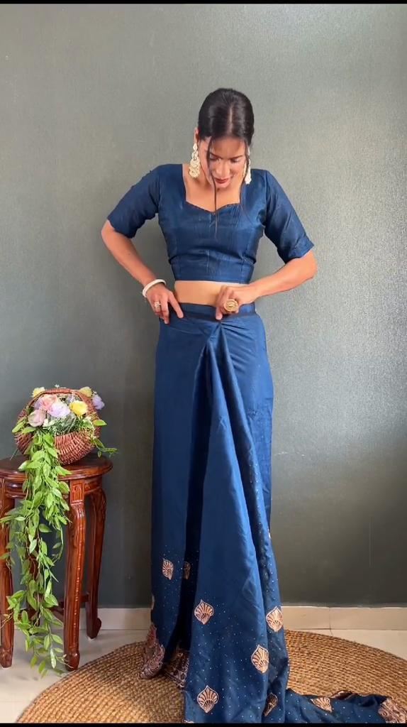 New Launch Ready To Wear In Just 10 Seconds, Blouse (Need To Be Stitched As Per Size And Fit)