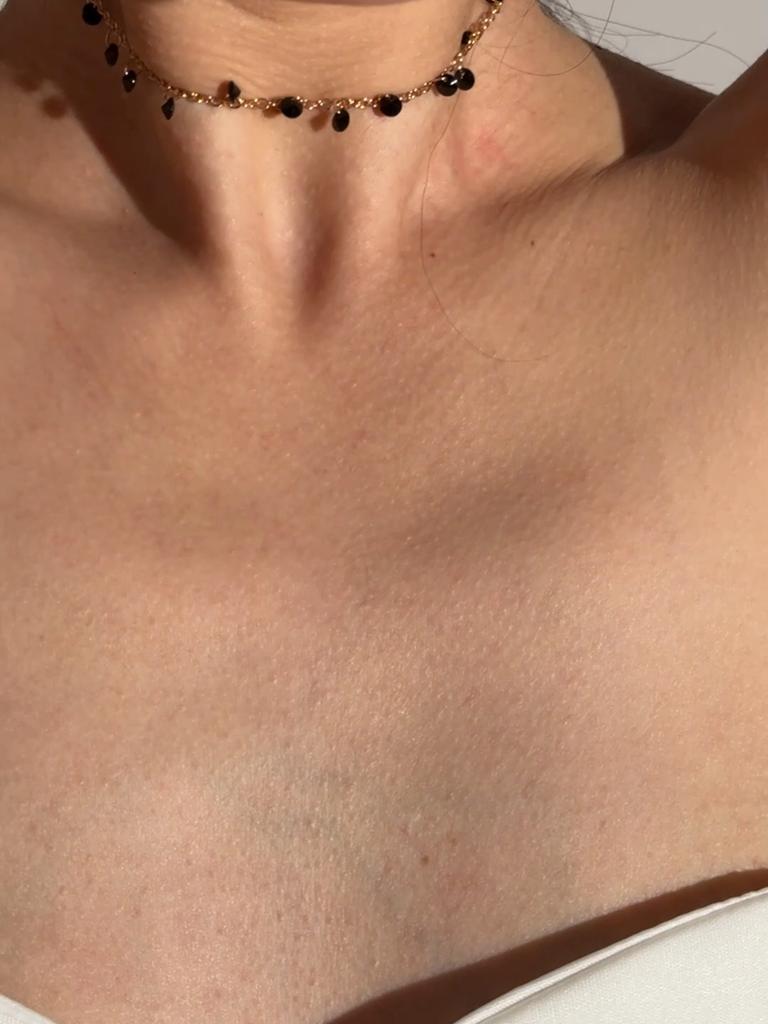 Французское ретро цветное циркониевое ожерелье-чокер для женщин, свежий стиль, универсальное повседневное короткое ожерелье на ключицу