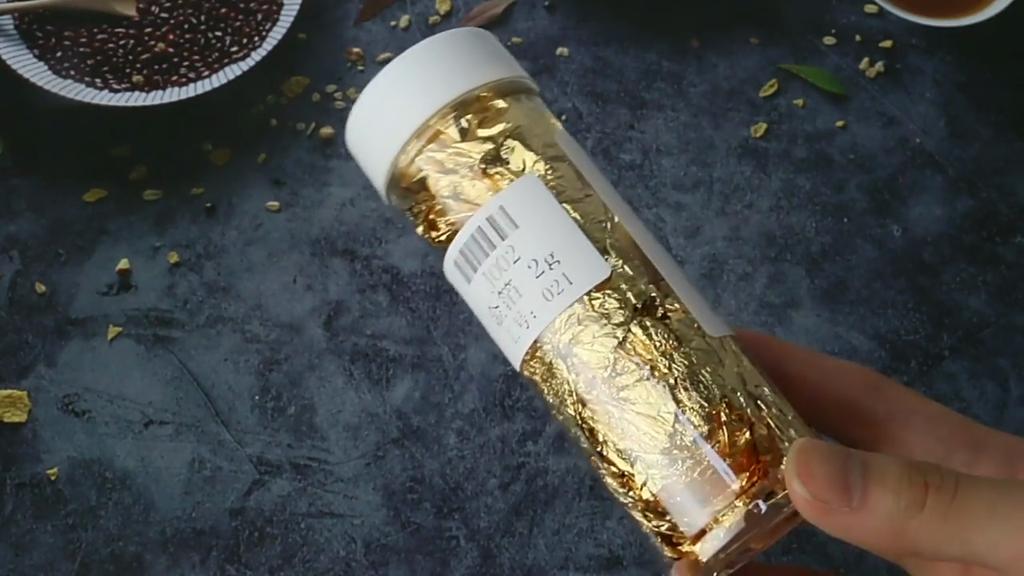24K Gold Leaf Sheets for Candle Making DIY – Ultra Thin Gold Foil Flakes for Resin Jewelry Art Craft Supplies Decorations
