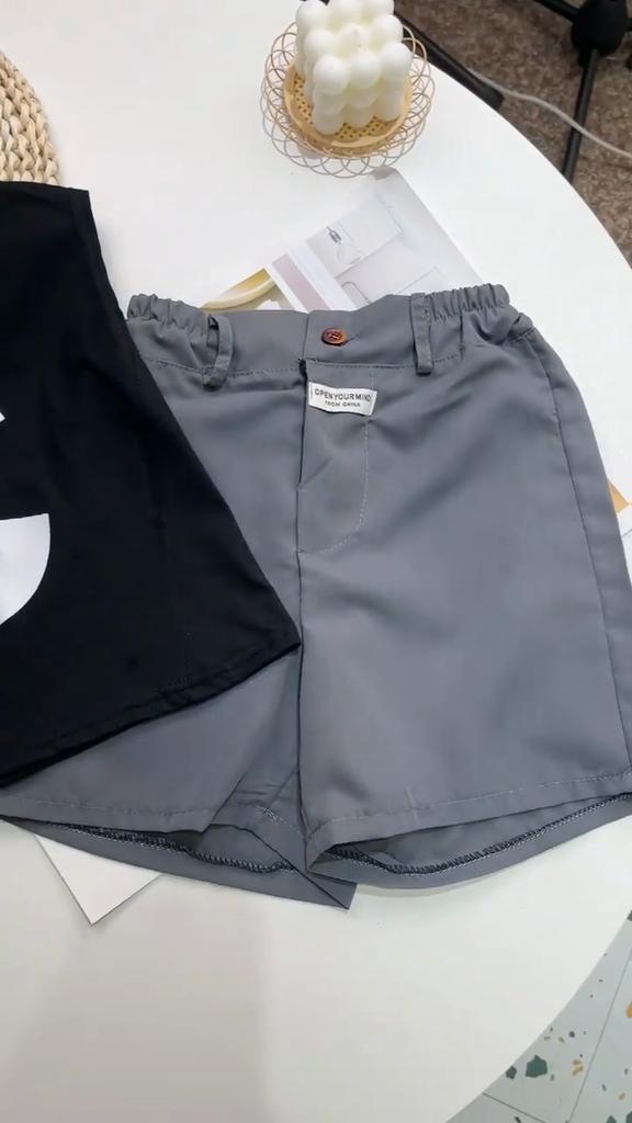 Kids Korean Fashion Clothes Set 0-5 Years Old Boy Cotton Outfit Suit