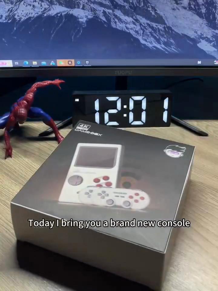 Игровая консоль K8, встроенная 30 000 классических игр с двумя беспроводными контроллерами, 4K HD, домашняя ТВ-игровая приставка, 3D ретро-консоль для PSP