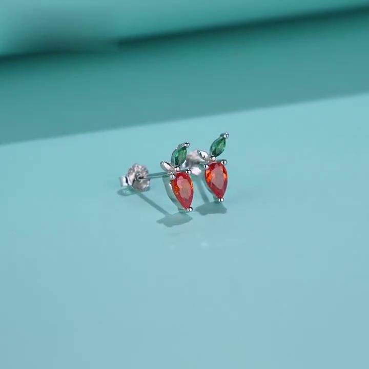 Tancise 925 Sterling Silver Zircon Earrings Drop Earrings For Women Wedding Party Gifts