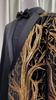 Mens Fashion Panelled Shiny Sequin Tuxedo Suit Jacket Blazers