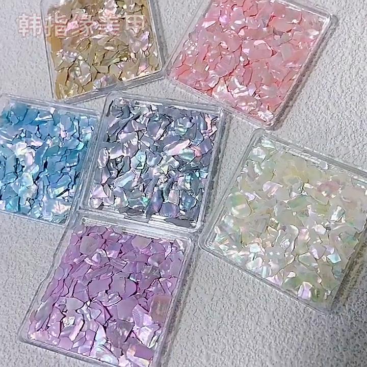 Nail Art Symphony Abalone Shell ...