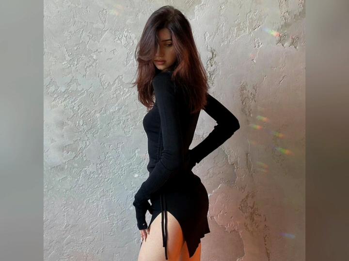 Goth Dark Gothic Bodycon Women Mini Dresses Punk Black Split Sexy Long Sleeve Dress Grunge Partywear