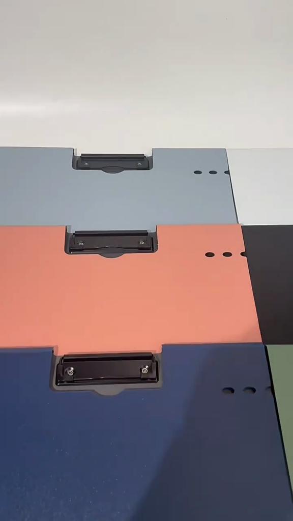 1pc A4 File Folders, Documents Organizer, Clipboard With Cover, A4 Paper Folder For Business & School, Stationery & Office Suppl