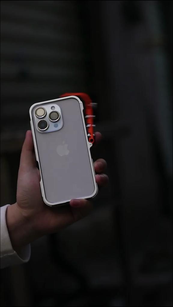 Luxury Mechanical Metal Bumper Armor Phone Case For iPhone 16 15 Pro Max 16Pro 15Pro Aluminum Alloy Removable Shockproof Cover