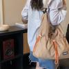 Большая сумка-тоут Женская плиссированная сумка через плечо Студенческая сумка для занятий