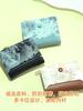 Minimalist Flower Pattern Women Double Fold Square Wallet With Card Slot For Casual Day