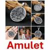 Retro Vintage Mayan Aztec Pendant Necklace Chain Unisex Men Women Fashion Gothic Amulet Talisman Jewelry Party Gift