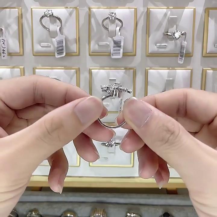 Классическое кольцо Lindon из медного сплава с цирконием, женские ювелирные изделия, свадебный подарок для вечеринки