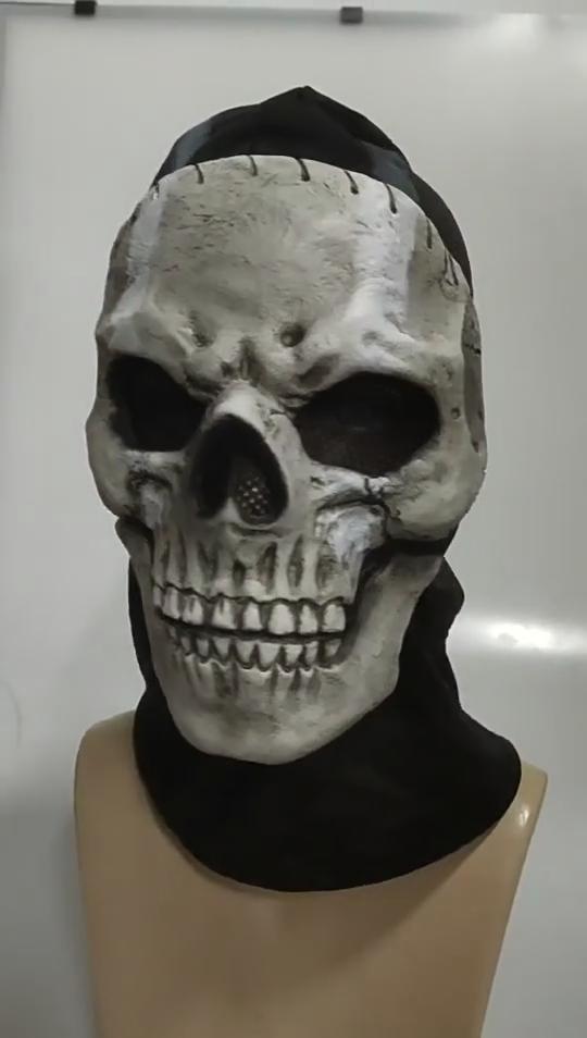 Call Of Duty Ghost Face Mask Latex With Creepy Style For Costume Party And Holiday