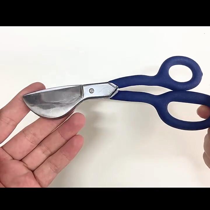 Ножницы для утконоса, ножницы для аппликаций в виде утконоса 18 см для ворса ковров и дырокола для ковров, профессиональный тафтинговый инструмент