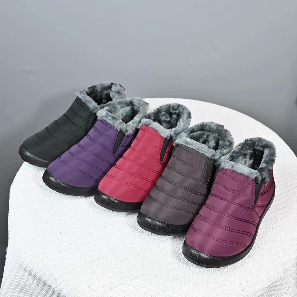 Classic Casual Women Warm Ankle Snow Boots Winter Shoes