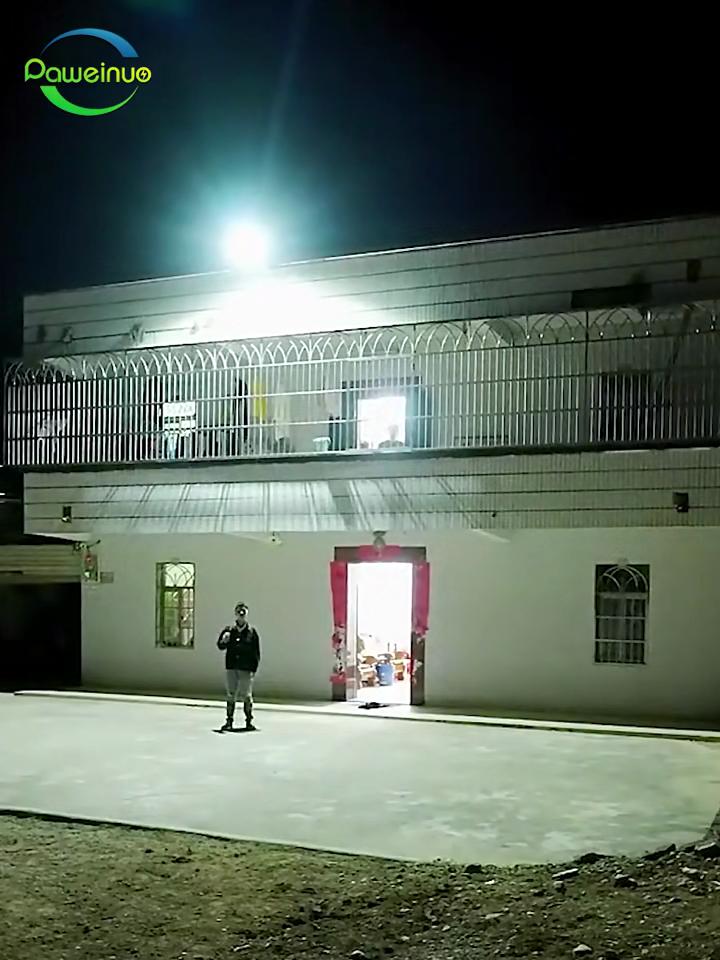 2025 New Solar Lights Outdoor Waterproof Solar Spotlight with Remote Control and Remote Sensing Household Solar Street Lights