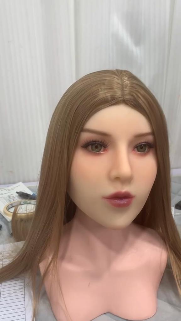 M16 Interface Suitable for 148-172cm Solid Doll TPE Head Oral Sex Exquisite Makeup Sex Dolls Accessories Men