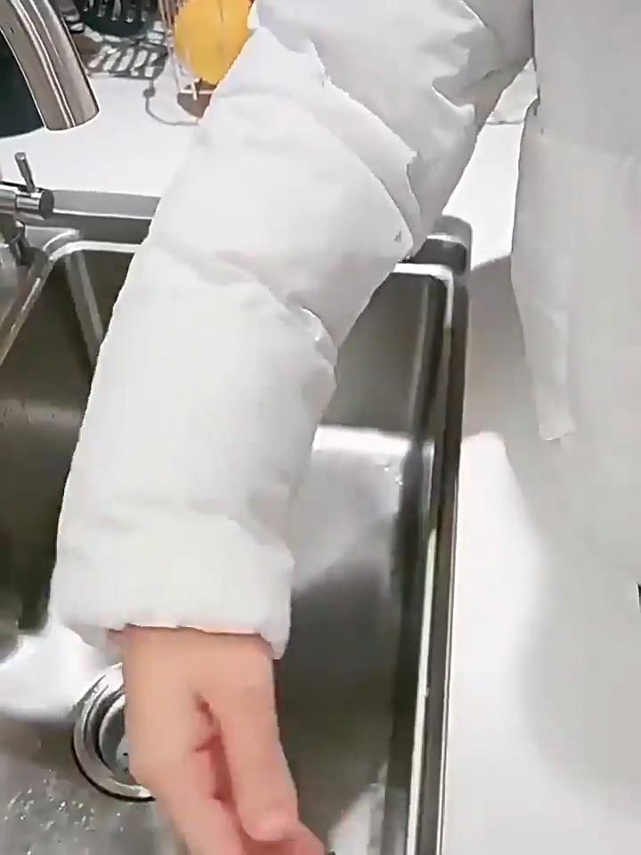 Oil Splash Proof Cooking Apron 1 Pair Waterproof Kitchen Sleeves, Resistant TPU Arm Protectors, Easy Clean Bib Adjustable Elastic Cuffs Cleaning