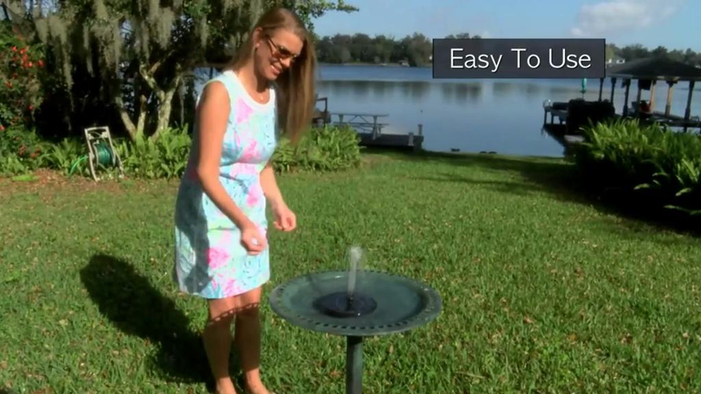 Практичный, простой в установке, черный фонтан на солнечной энергии, садовый пруд с рыбой, плавающий фонтан, украшение для птичьей ванны