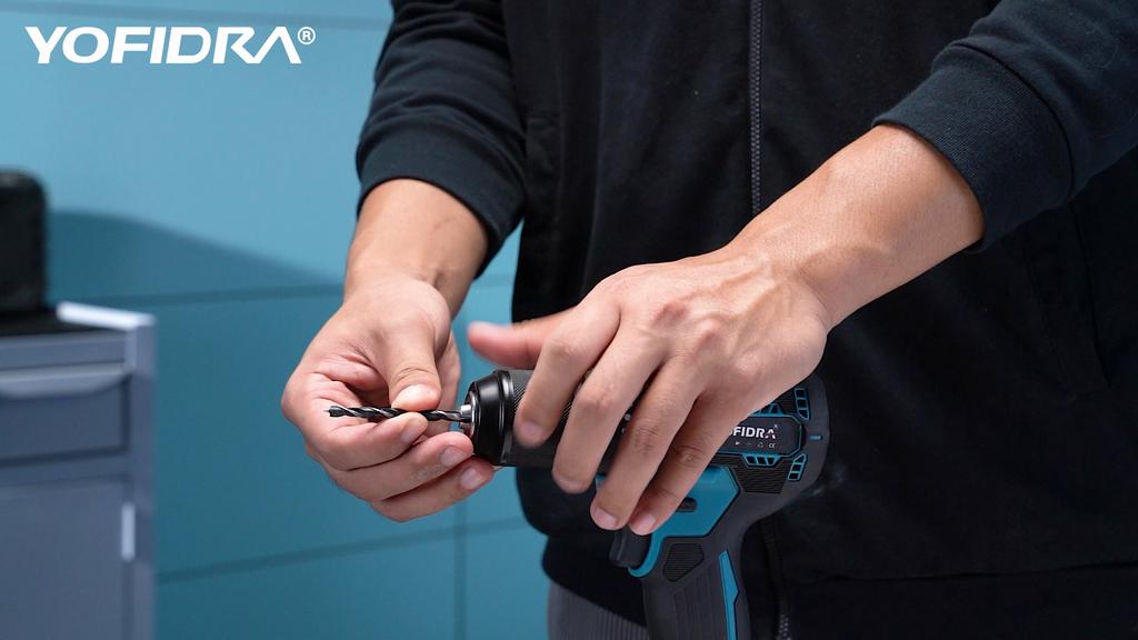 Yofidra 13 мм бесщеточная электрическая дрель аккумуляторная электрическая отвертка ледокол инструменты для Makita 18 В аккумулятор