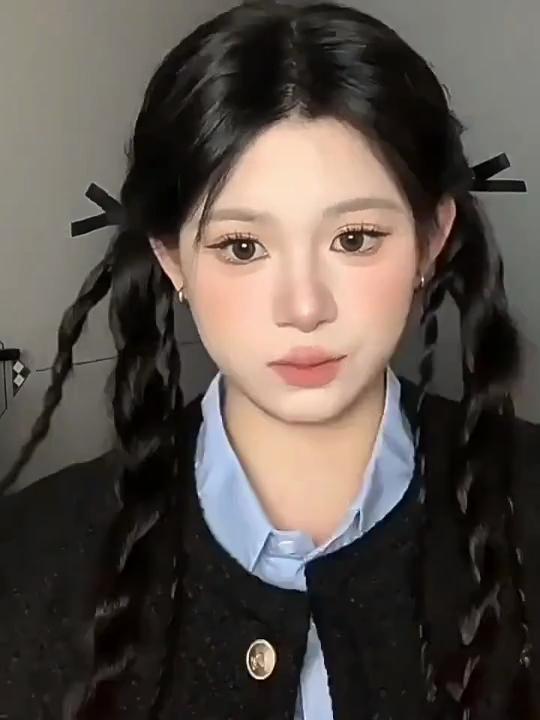 2pcs Fashion Braid Head Rope Wig Playful Girls Handmade Fishbone Twist Braids High Ponytail Hair Accessories for Woman Daily Use