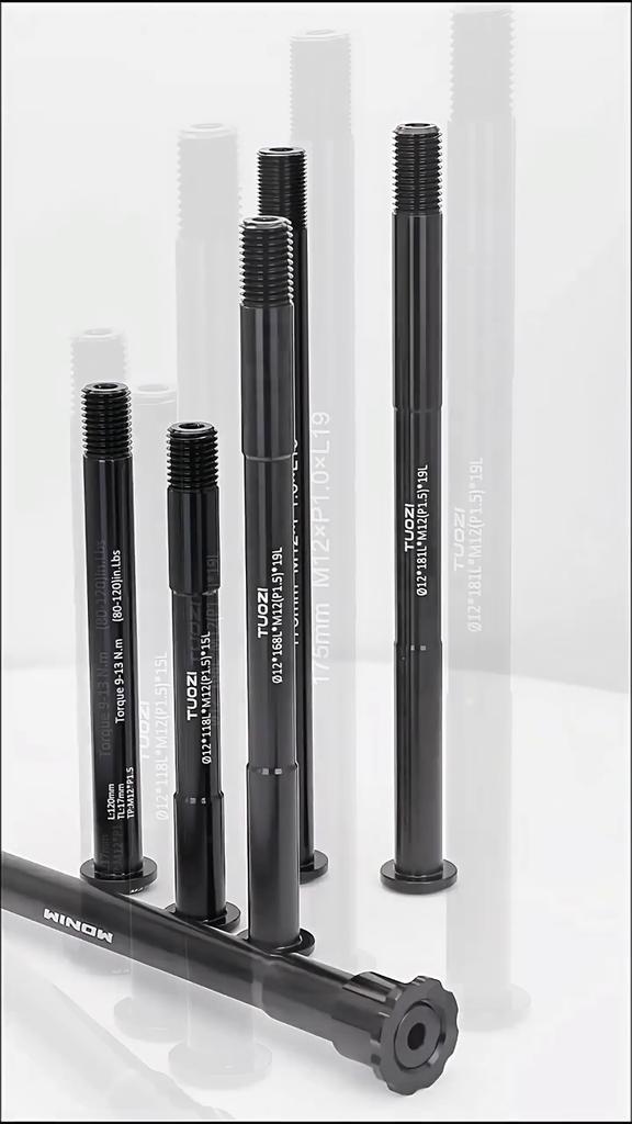 Передняя вилка ось черная алюминиевая сплавная втулка Tube Thru Shaft Boost для RockShox Mountain