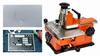 ZONESUN ZX-360 Manual Metal Embossing Machine Steel Aluminum Name Plate Label Tag Stamping Machine Engraving Tool 2mm-6mm Wheel