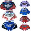 Muaythai Shorts Boxing MMA Adult Kids Light Breathable Boxing Trunks Man Woman Printing Grappling Sanda MMA Shorts