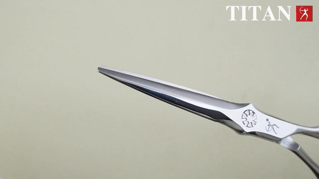 Титановые парикмахерские ножницы 6,0 дюймов, Япония, нержавеющая сталь 440c