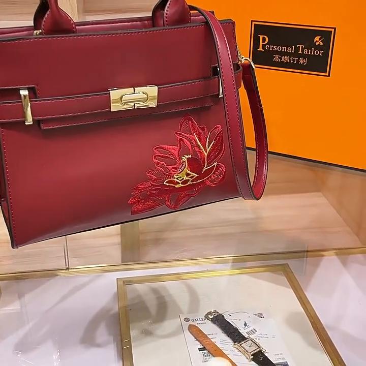 WDPOLO женская сумка, новинка 2023, модная атмосфера, свадебная сумка для матери среднего возраста, сумка через плечо с вышивкой, женская сумка 8099