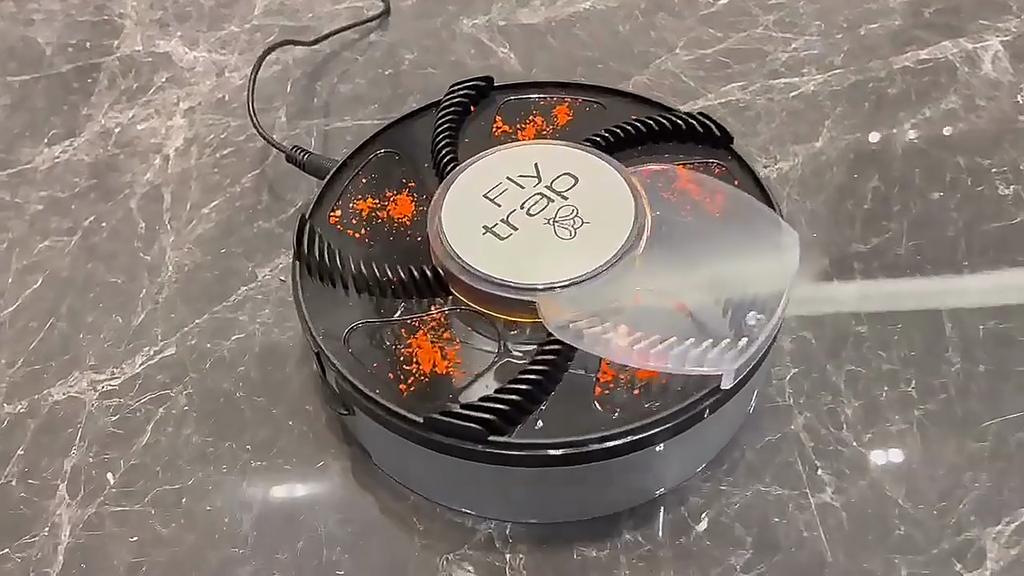 Автоматическая ловушка для мух с зарядкой от USB-порта Физическая ловушка для мух Кухонная мухоловка Тихая ловушка для вредителей Отпугивание насекомых