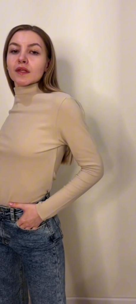 Women's Winter High Collar Elastic Turtleneck Sweater Tops Blouse Undershirts Long Sleeve T-Shirts For Women Thermals Pullovers Formal Clothes