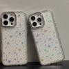 Luxury Diamond Star Glitter Phone Case For iPhone 15 11 12 13 14 16 Pro Max 16 Plus Bling Transparent Shockproof Soft TPU Cover