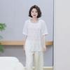 4XL-8XL Большие размеры Элегантные блузки для женщин Летняя одежда Топы больших размеров Женские повседневные рубашки с коротким рукавом
