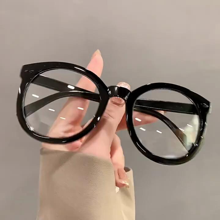 Vintage Presbyopia Glasses for Women Men Unisex Round Frame Eye Protection Eyeglasses Finished Ladies Far Sight +1.0+1.5 Glasses