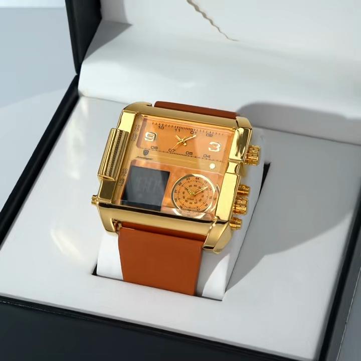 POEDAGAR Fashion Sports Digital Male Wristwatch Date Week Waterproof Luminous Casual Clock Electronic Quartz Watches