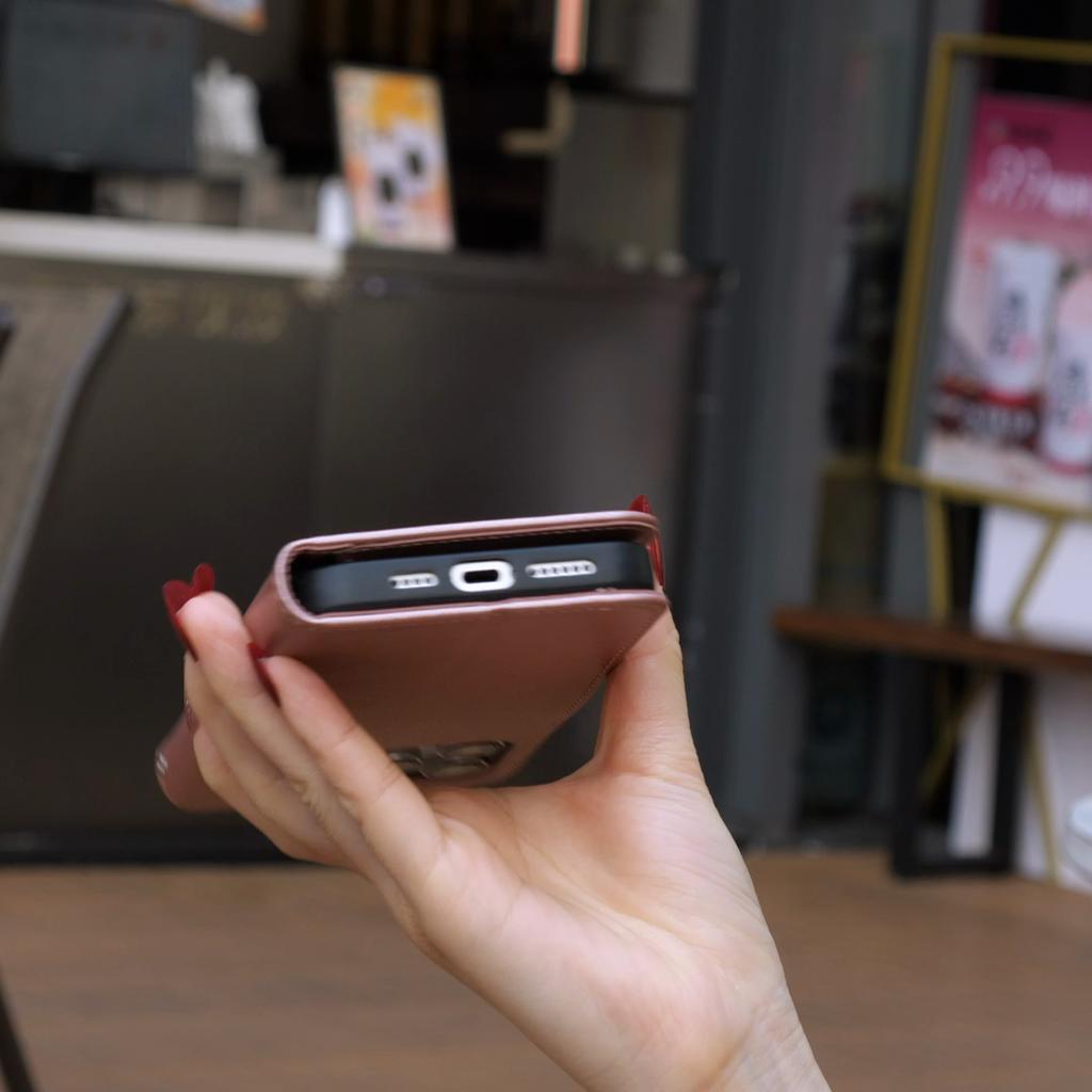 For Oppo A38,A18,A58,A98,A78,Realme C55,C53,C33,Find X6,A57 4G...Lucky Grass Four Leaf Clover Pattern PU Leather Flip Stand Wallet Phone Case Cover