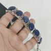 Beautiful Lapis Lazuli Gemstone Handmade 925 Sterling Silver Bracelet, Lapis Lazuli  Bracelet For Wife , Unisex Bracelet, Thanksgiving Gift