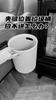 10L Bathroom Trash Can Press Type Garbage Can with Lid Trash Bin for Kitchen Bedroom Living Room Toilet Bucket Waste Trash Can