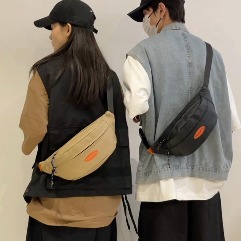 Мужская поясная сумка, женская летняя легкая нагрудная сумка, повседневная нейлоновая сумка, сумка через плечо через плечо
