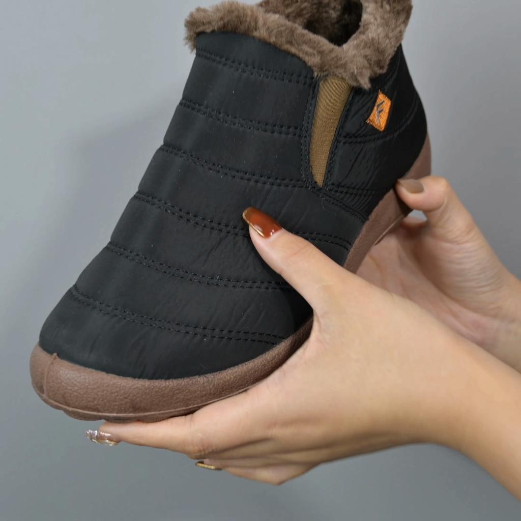 Winter Women Boots Warm Fur Snow Boots Waterproof Upper Women Casual Lightweight Ankle Boots