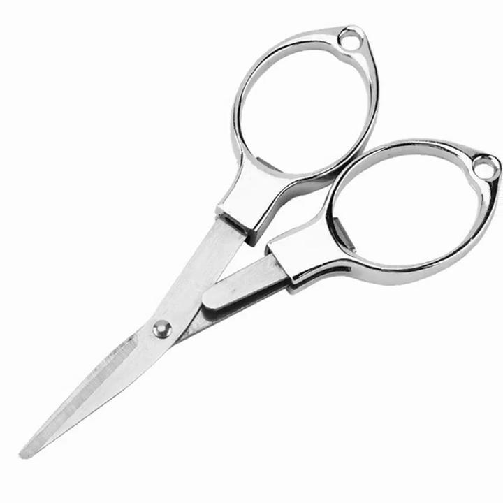Ножницы в форме стаканов из нержавеющей стали Ножницы для рыболовной лески Складные дорожные ножницы Ножницы для рыболовной лески