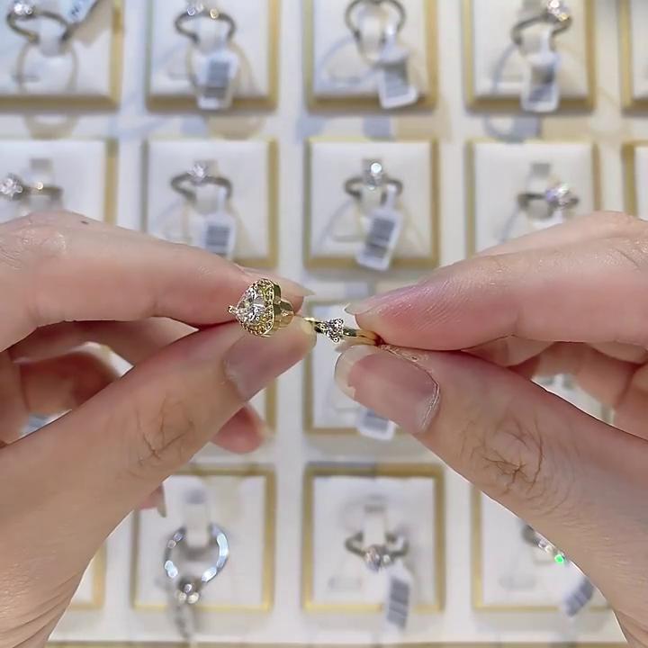 Классическое кольцо Lindon из медного сплава с цирконием, женские ювелирные изделия, свадебный подарок для вечеринки