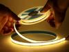 600Leds/M Double Row COB Strip DC  24V High Brighter RA90 Warm/Natural White 3000K 4000K 6000K Flexible Ribbon Rope LED Light