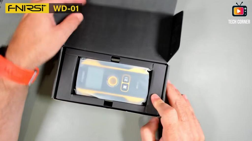 FNIRSI WD-01 Metal Detector Wall Scanner with Newly Designed Positioning Hole for AC Live Cable Wires Metal Wood Stud Find