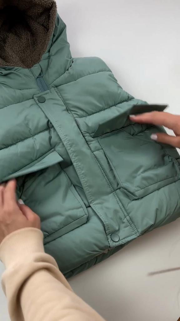 Toddler Hooded Vest with Bear Ears, Warm Padded Gilet for Boys and Girls, Autumn Spring Outfit, Age 1–6