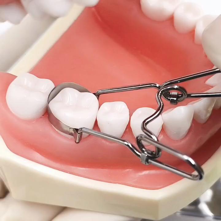 18 шт./набор стоматологических седловидных контурных металлических матриц, набор стоматологических секционных матриц, универсальный набор с пружинным зажимом