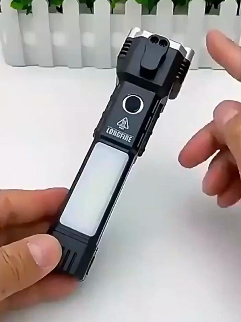 4 в 1 COB супер яркий защитный молоток спасательный USB зарядка с магнитом многофункциональный мощный фонарик для кемпинга